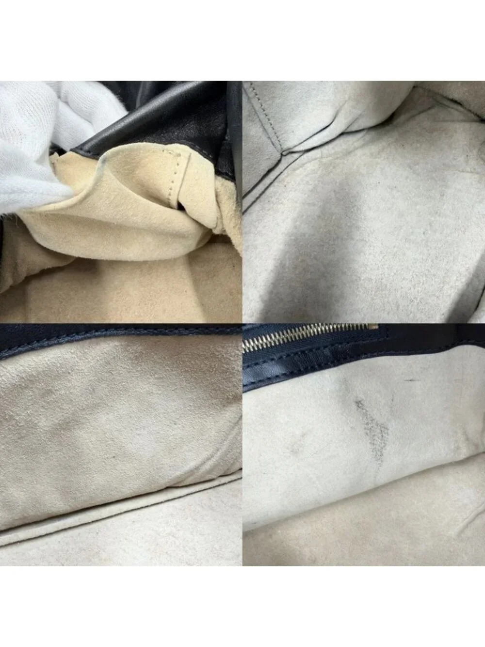 Bottega Veneta Tote Intrecciato Handbag Leather Black - Picture 10 of 12